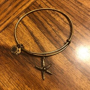 Alex and Ani Starfish charm bangle